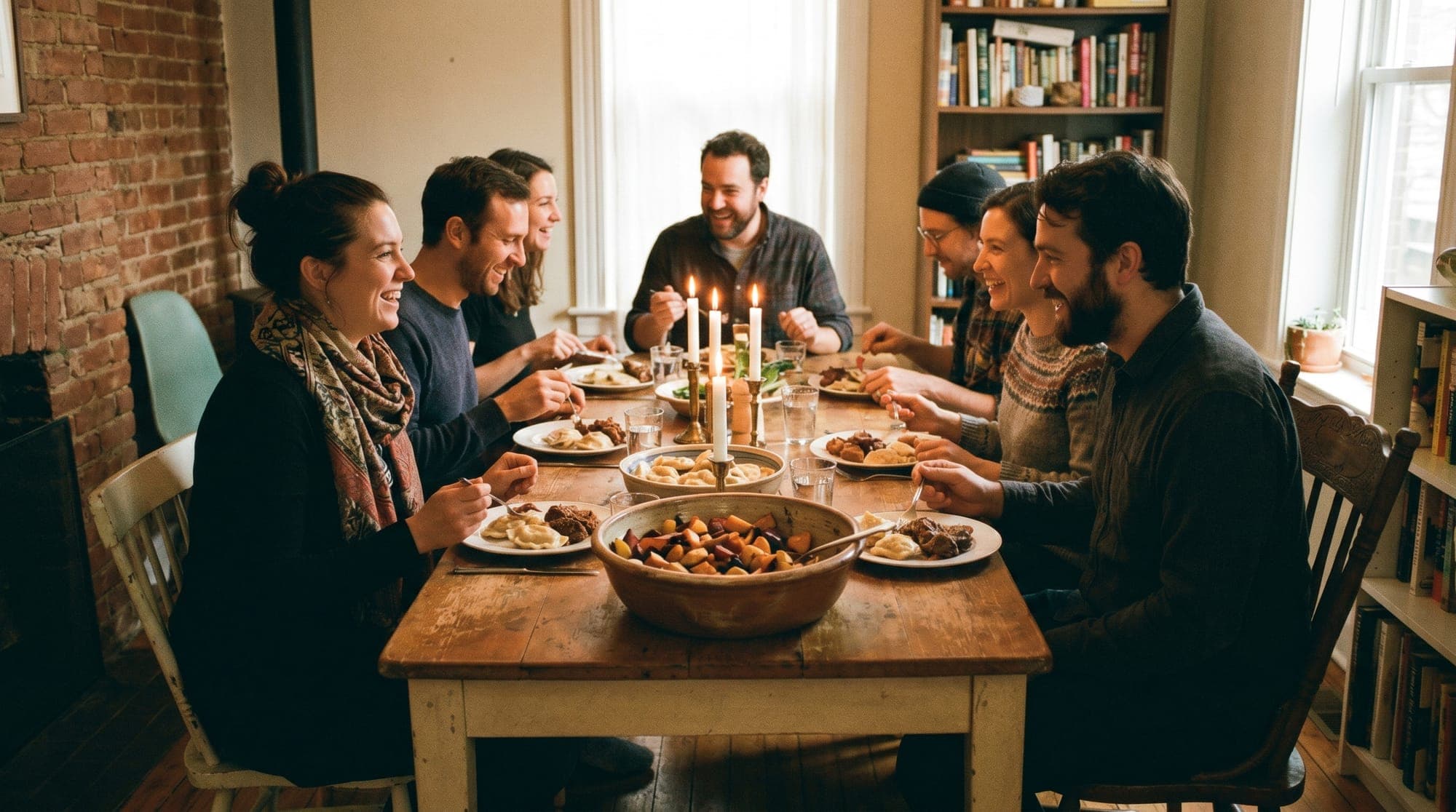 A home-hosted Tenseats supper club in Pittsburgh, PA