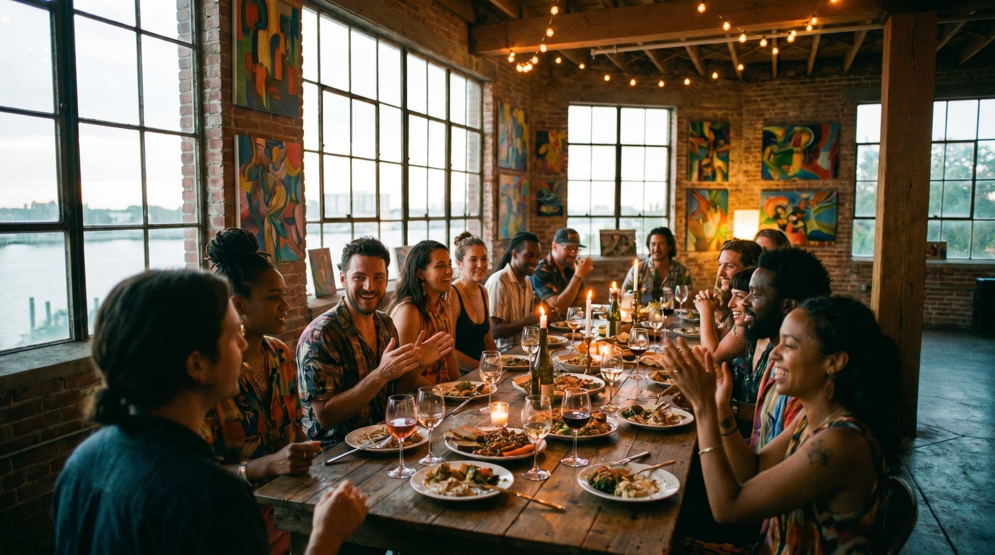 A home-hosted Tenseats supper club in St. Petersburg, FL