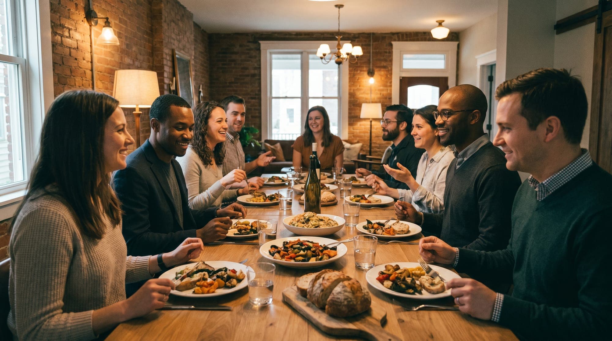 A home-hosted Tenseats supper club in Ann Arbor, MI