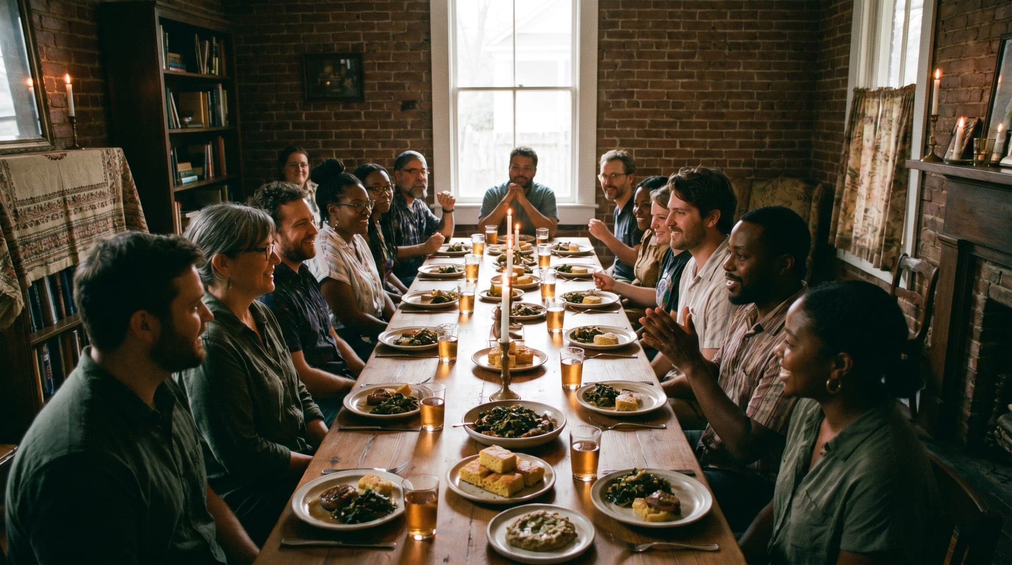 A home-hosted Tenseats supper club in Birmingham, AL