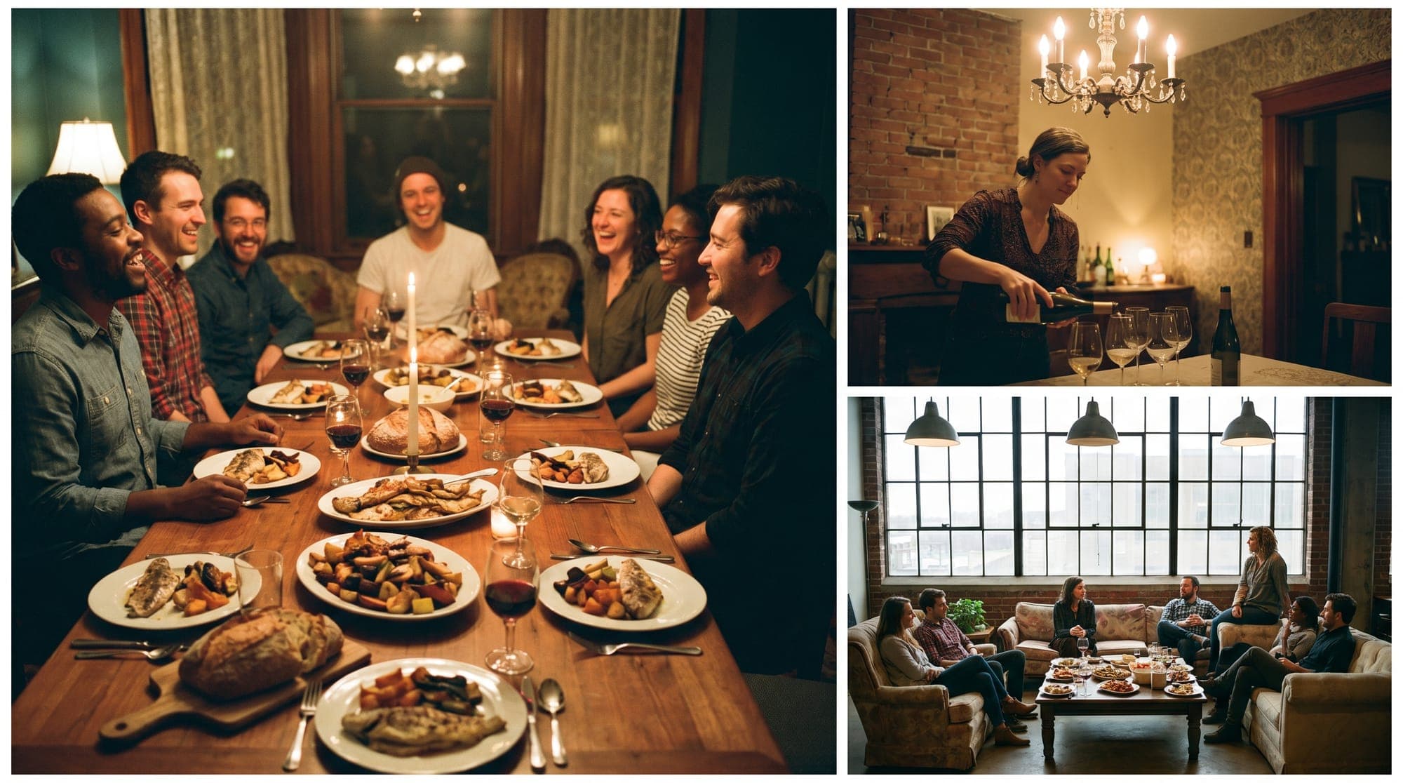 A home-hosted Tenseats supper club in Buffalo, NY
