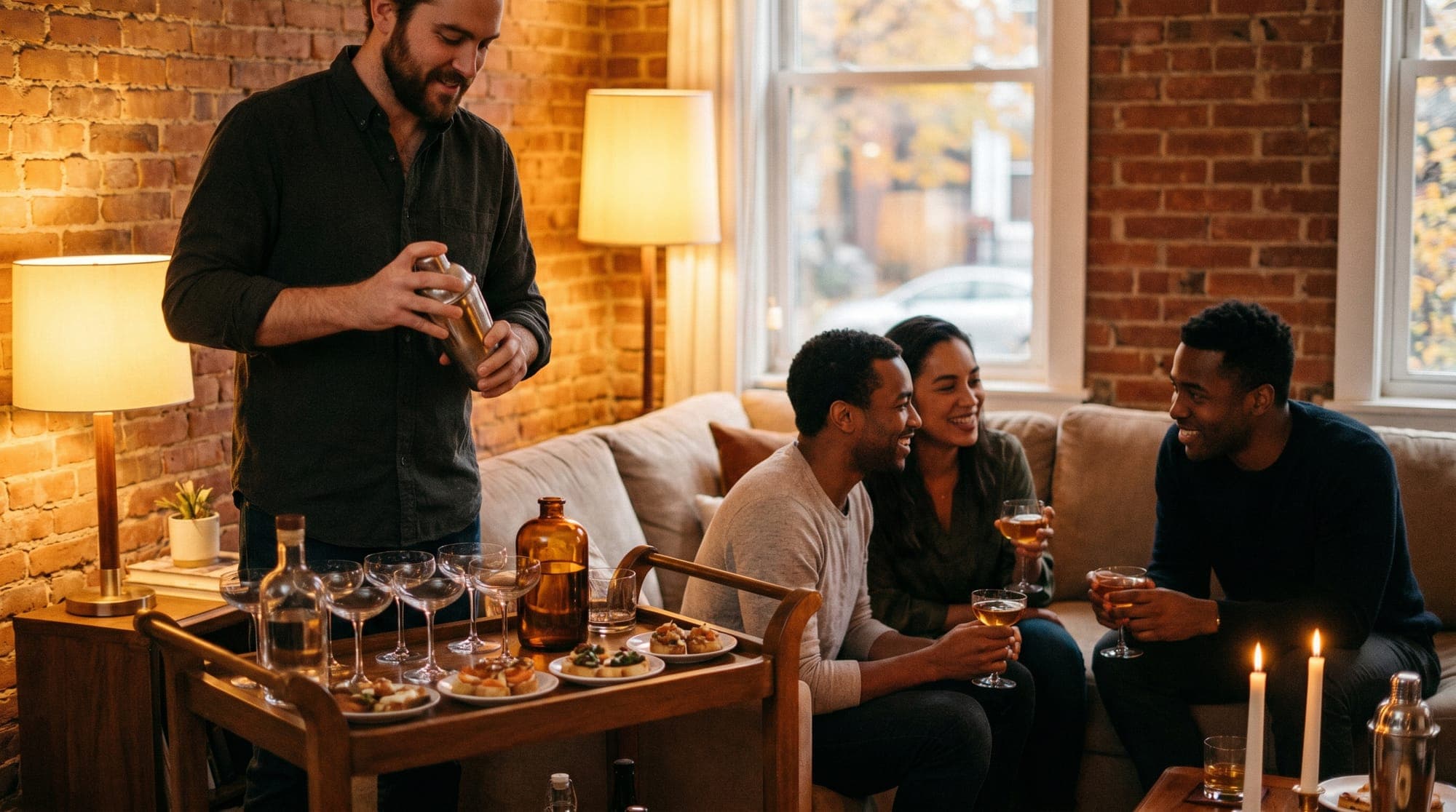 A home-hosted Tenseats supper club in Cincinnati, OH