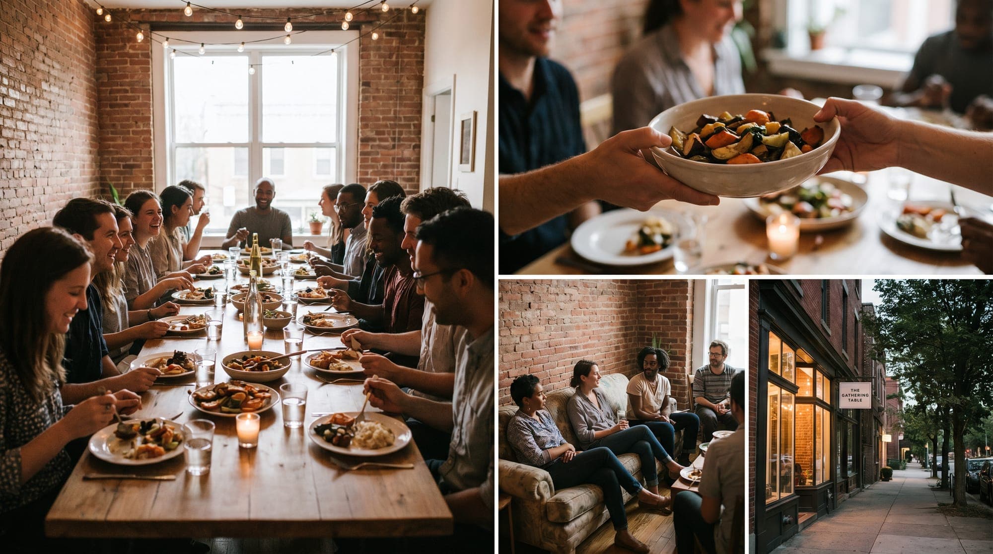 A home-hosted Tenseats supper club in Columbus, OH