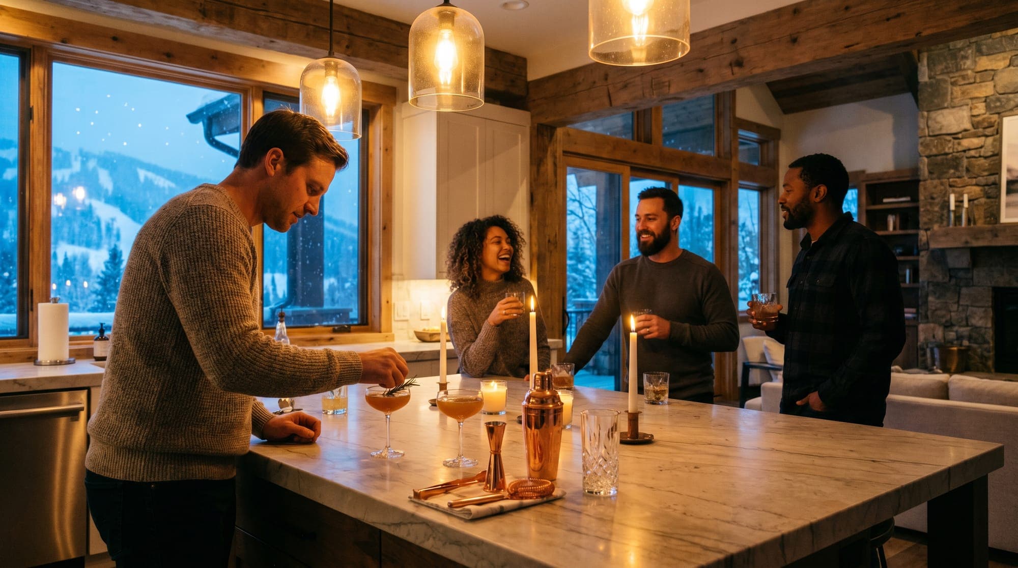 A home-hosted Tenseats supper club in Denver, CO