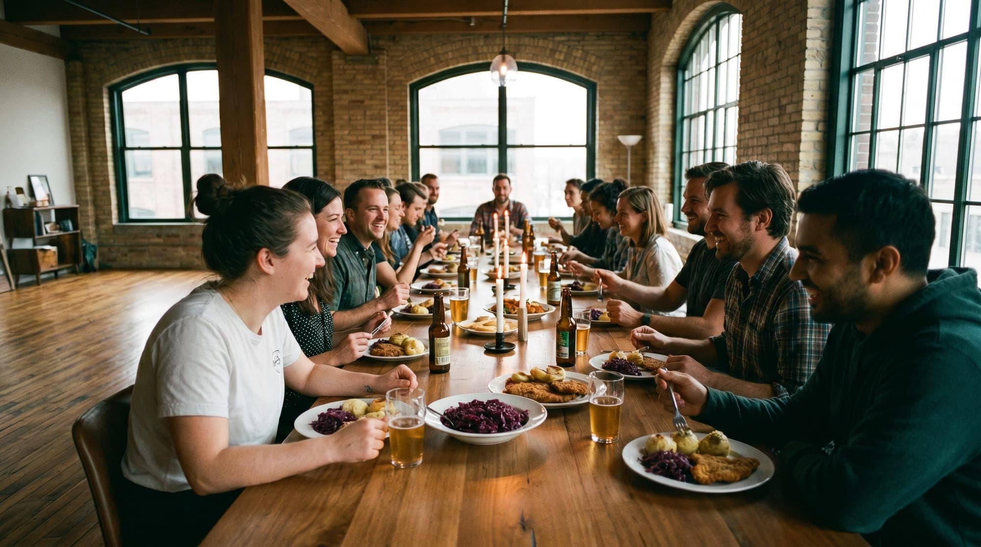 A home-hosted Tenseats supper club in Milwaukee, WI