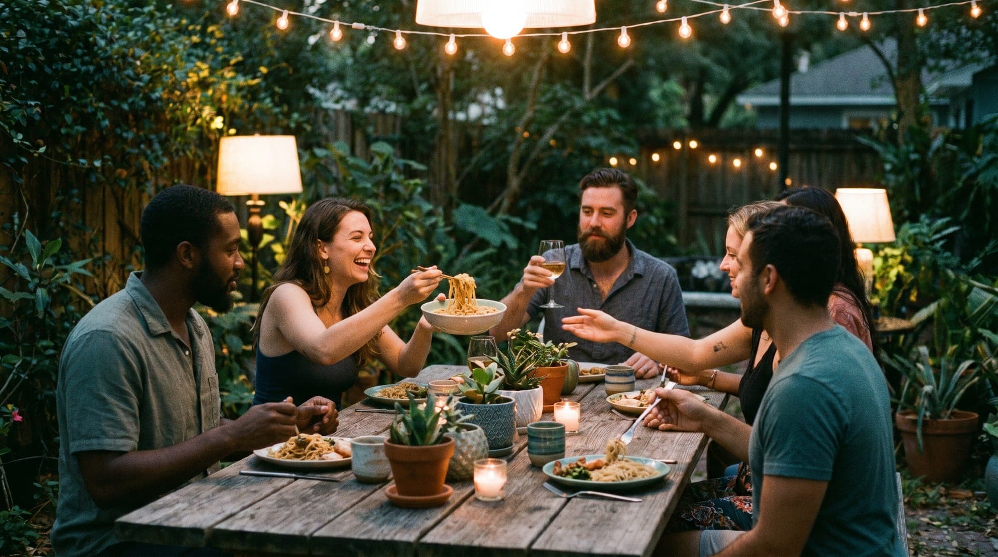 A home-hosted Tenseats supper club in Orlando, FL