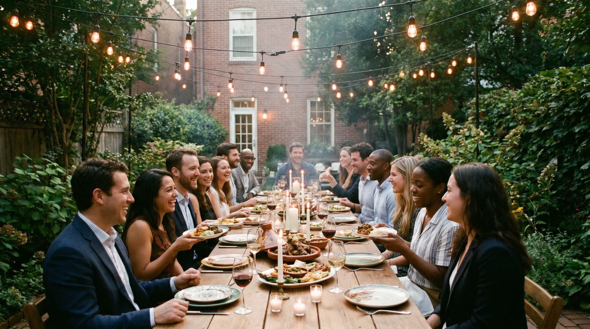 A home-hosted Tenseats supper club in Washington, DC