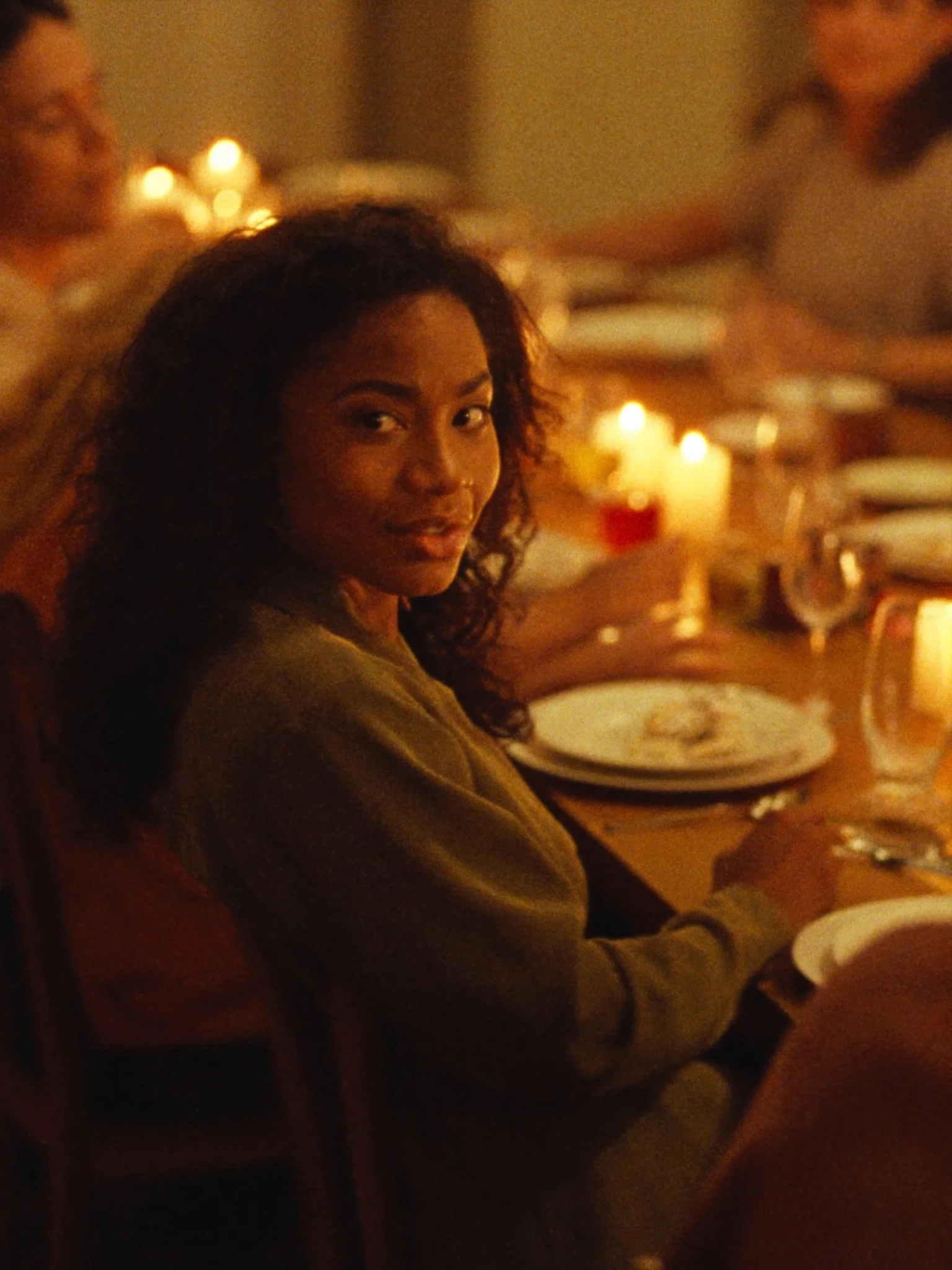 A guest at the table